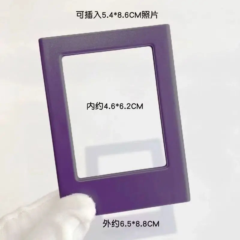 New Magnetic Picture Frames for Refrigerator 3 Inch Fridge Color Photo Frame Magnets Album Valentine's Day Gift Anniversary