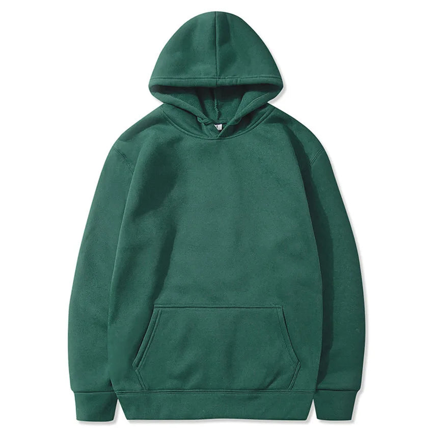 Women's Solid Color Pocket Hoodies Sports Fitness Sweatshirts Fashionable Casual Pullovers Multi Color