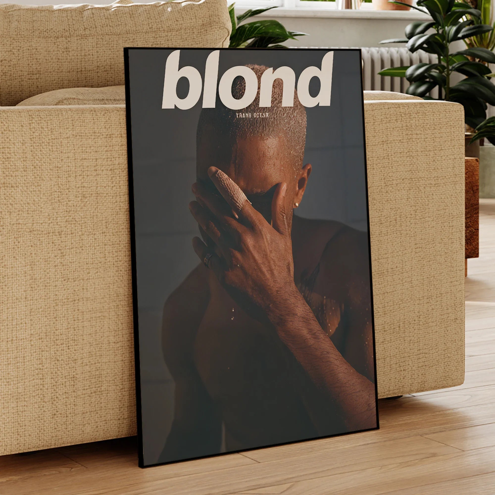 Modern Frank Ocean X Blond Poster Wall Art Prints Canvas Painting Poster Picture For Living Room Waterproof Home Decor