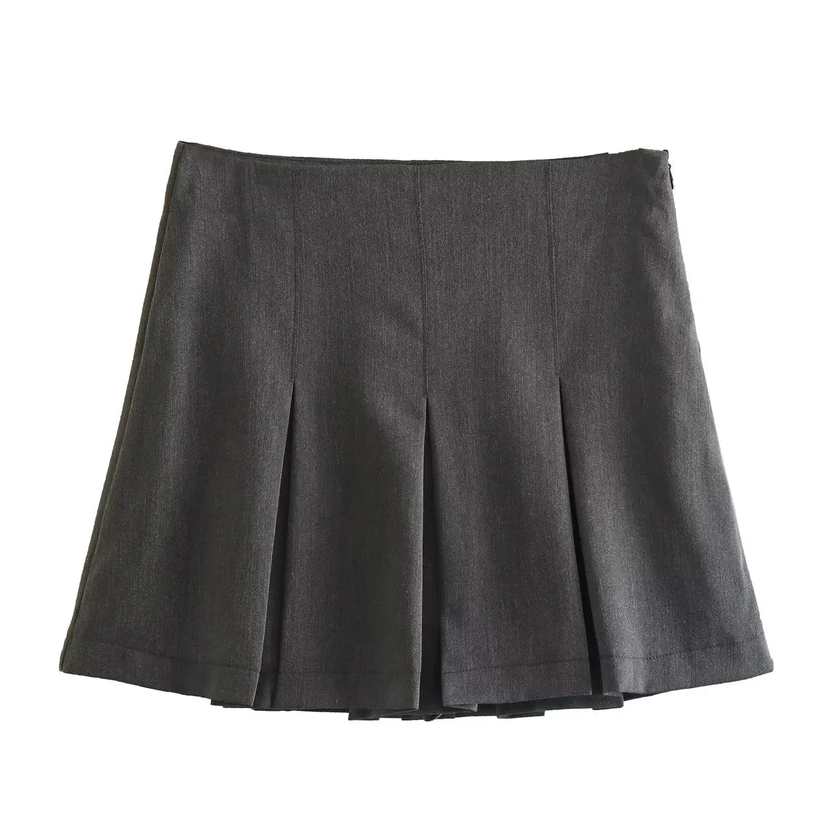 KONDALA 2026 Spring Summer Women Casual Tierred Mini Skirts Fashion Vintage Valentine‘s Day Ruffles Pleated Sexy Shorts Skirts