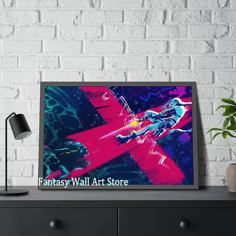 Traces of Arcane Poster Arcane 2 TV Series Wall Decor Gaming Room TV Fans Home Room Wall Decor Jinx VI Caitlyn Characters Prints
