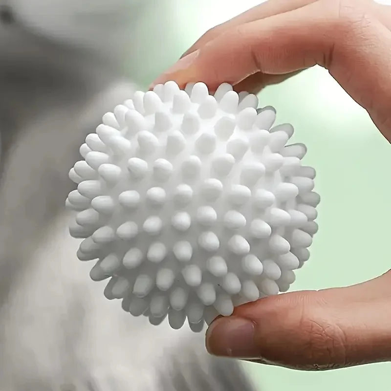 4/8/12Pcs Reusable Laundry Balls Gentle Cleaning Removes Dirt Hair Softens Clothes Prevents Tangling Durable PVC Mixed Colors