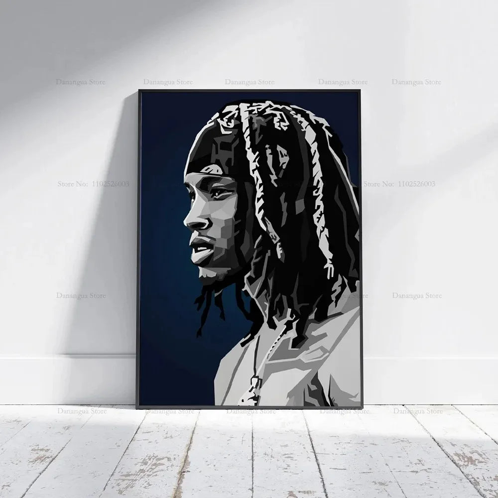 Music Album Poster Poster Prints Wall Art King Poster Von Welcome To O Block Canvas Painting Picture Photo Gift Room Home Decor
