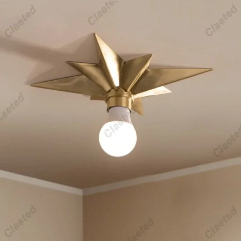 Creative Star Wall Lamp LED Wall Lamp for Luxury Living Room Bedroom Bedside Hotels Background Home Decorative Wall Sconce