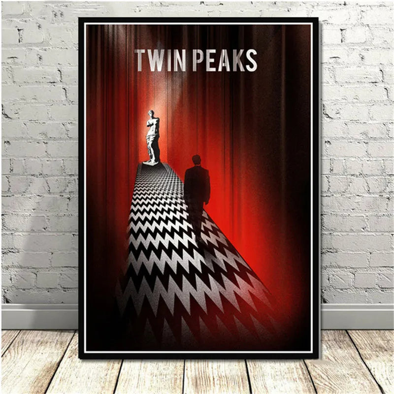 Twin Peaks TV Series Shows Classic Movie Anime Poster And Prints Canvas Painting Art Wall Pictures For Living Room Home Decor
