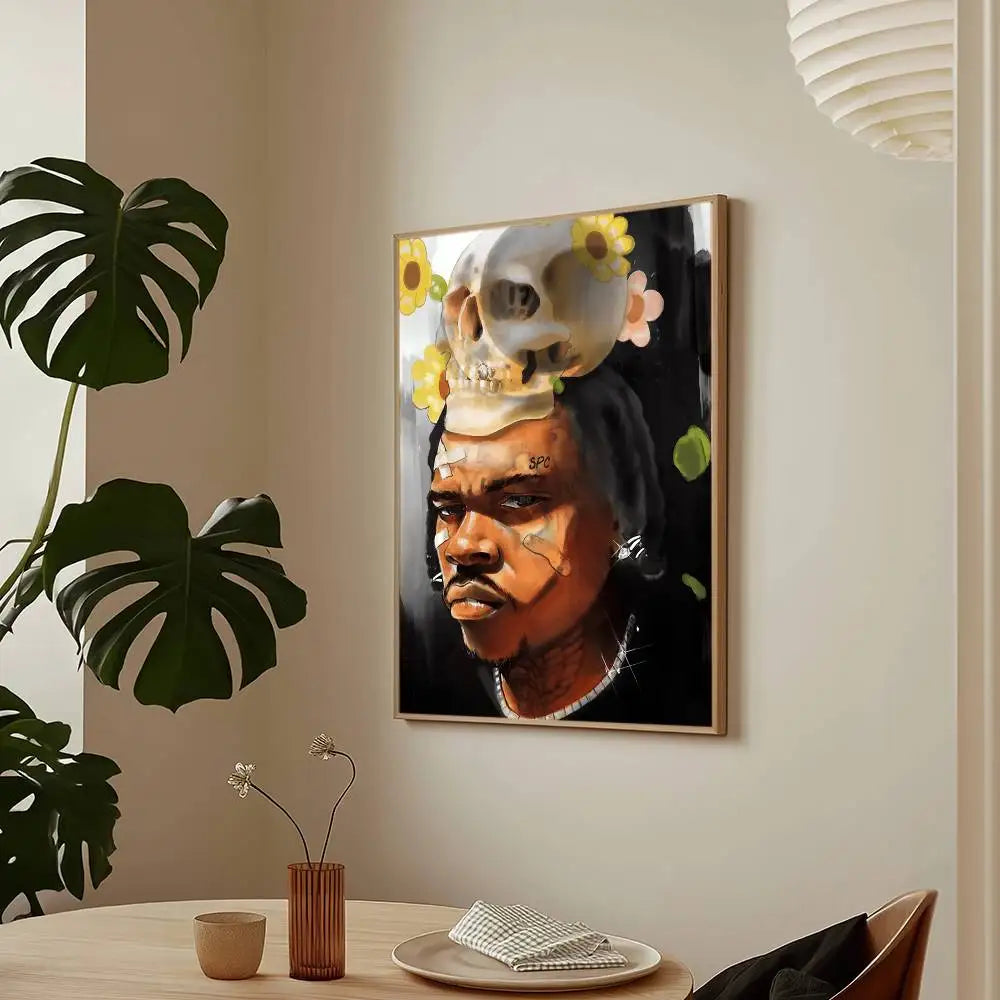 Singer Gunna Hot Album Cover Poster HD Art Sticky Wall Waterproof Home Living Room Bar Decoration