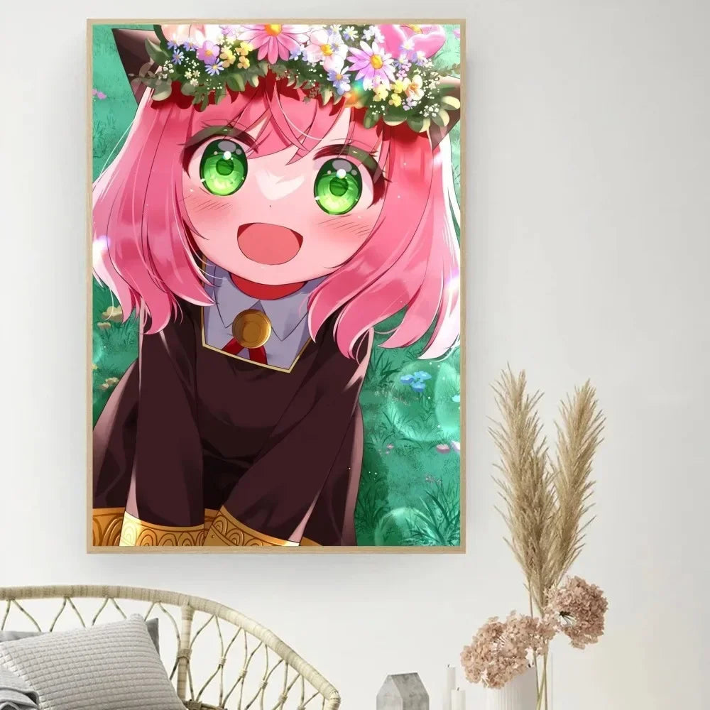 Classic Retro Wall Art, Anime 