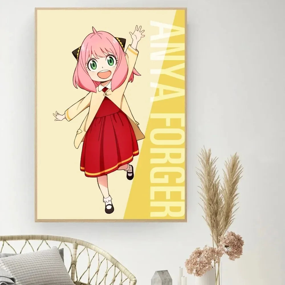 Classic Retro Wall Art, Anime 