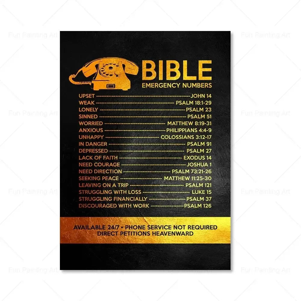 Motivational Quote Art Posters for Wall Black Golden Letters Inspiring Canvas Painting Wall Art Picture Office Living Room Decor