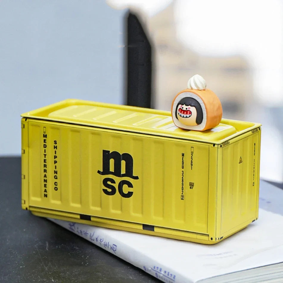 Mini Iron Storage Box Miniature Storage Iron Box Creative Decoration Collect Small Item Desktop Mini Container Model Xmas Gifts