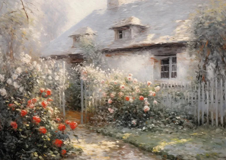 Wildflower Prints Neutral Floral Gallery Wall Decor Antique Summer Landscape Poster Garden Countryside Aesthetic Wall Decoration