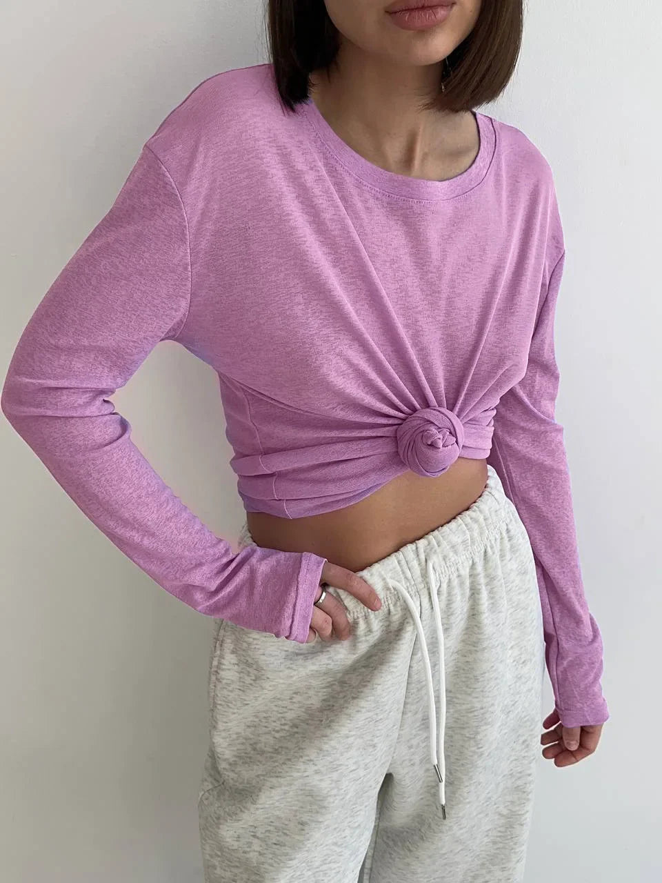 Hirsionsan 2025 Basic soft  T Shirts Women Summer autumn Long Sleeves Loose Bottom Tees Ladies Casual Knitted Soft Woman Tops
