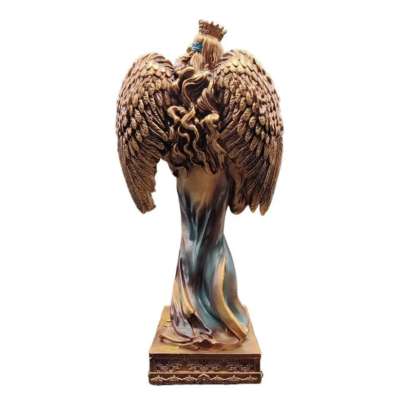 New Greek Goddess of Wealth Resin Craft Statue Gift Cashier Office Desktop Decoration Ornament Home Decoration Accessories