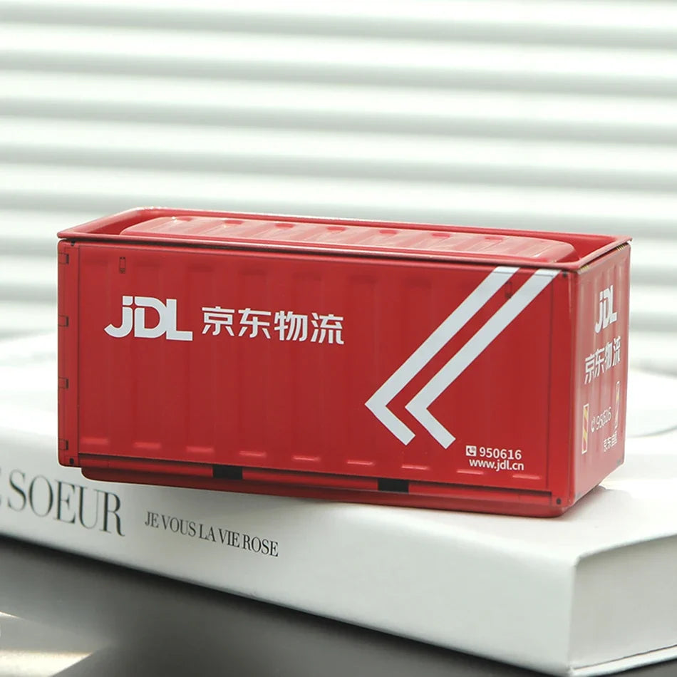Mini Iron Storage Box Miniature Storage Iron Box Creative Decoration Collect Small Item Desktop Mini Container Model Xmas Gifts