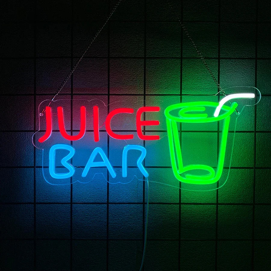 Beverage Series Neon Signs, Business Wall Lamp On Shop Wall, Usb Powered, Used For Decor Of Clubs, Cafes, Bars And Restaurants.