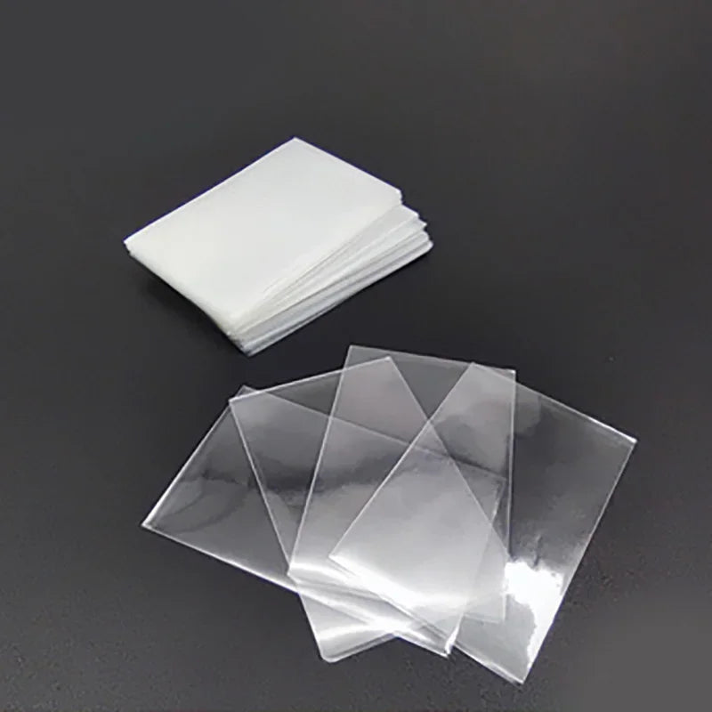 100pcs/set Various Sizes Transparent Card Sleeves Magic Card Game Tarot  Poker Cards Protector Board Game Card Sleeves