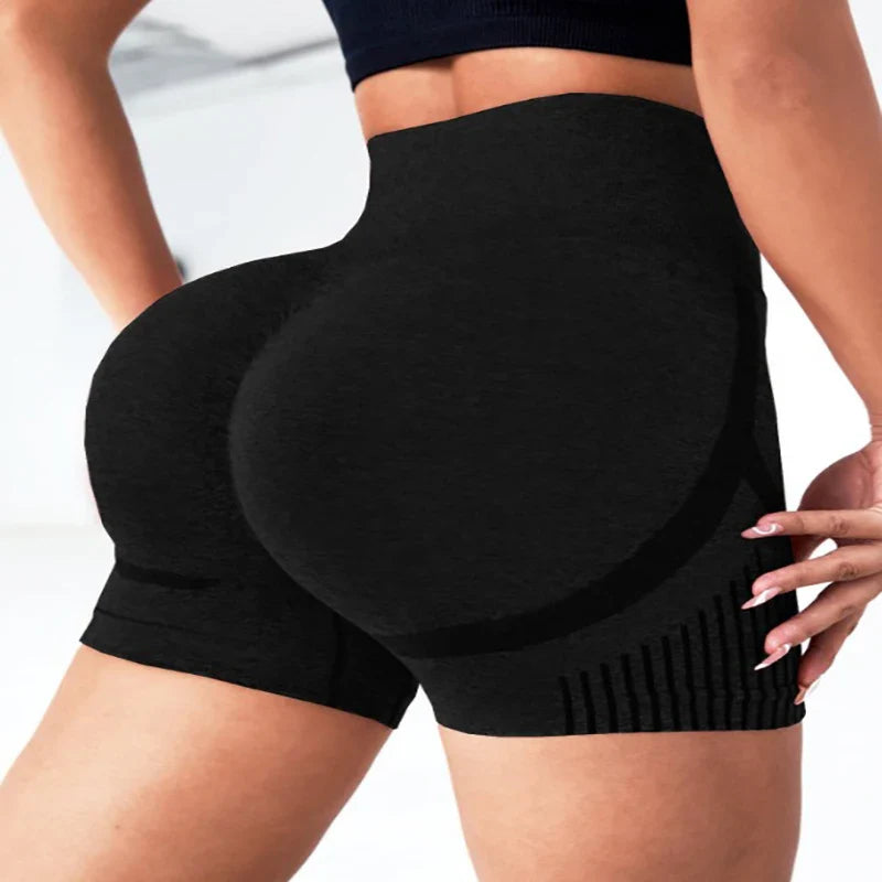 Yoga Underpants Seamless High-Elasticity High-Waist Quick-Drying Casual Sports Yoga Shorts Women's