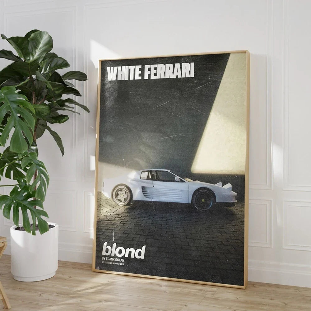 Modern Blond Frank Ocean Hypebeast Rap Fashion Album Wall Art Canvas Painting Posters For Living Room Home Decor