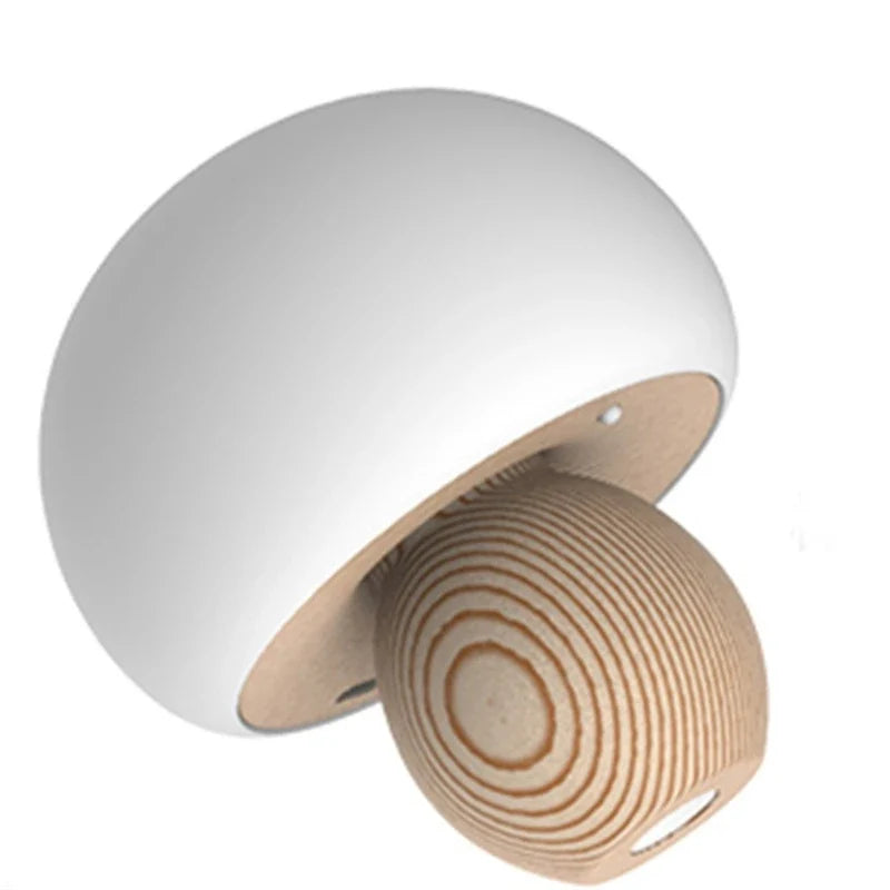 Mushroom Lamp Light Touch Sensor Mini LED Magnetic USB Night Lights Atmosphere Lamp Bedroom Soft Baby Child Sleeping Lamp