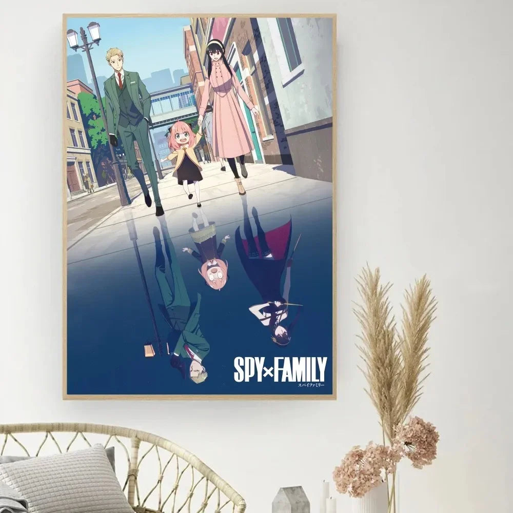 Classic Retro Wall Art, Anime 