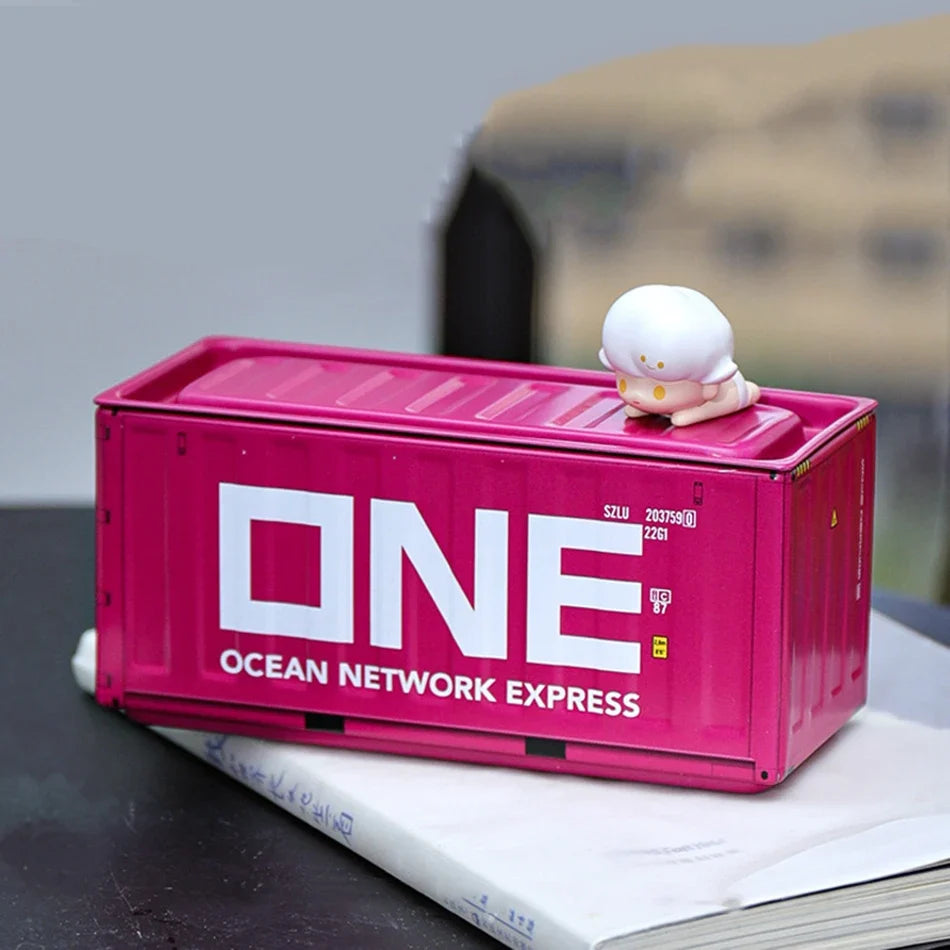 Mini Iron Storage Box Miniature Storage Iron Box Creative Decoration Collect Small Item Desktop Mini Container Model Xmas Gifts