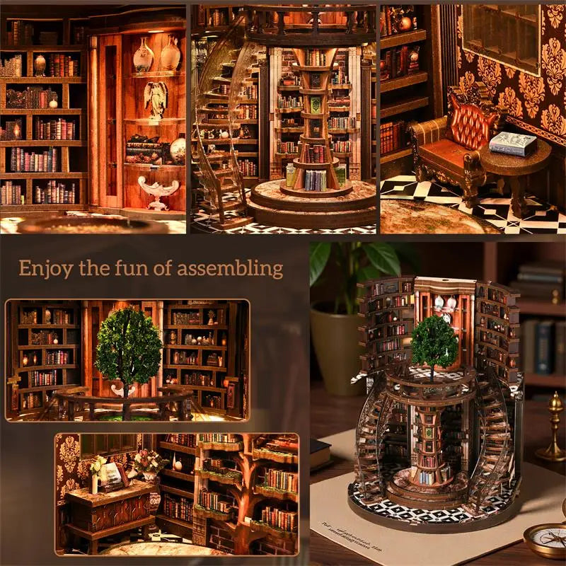 3D Book Niche 