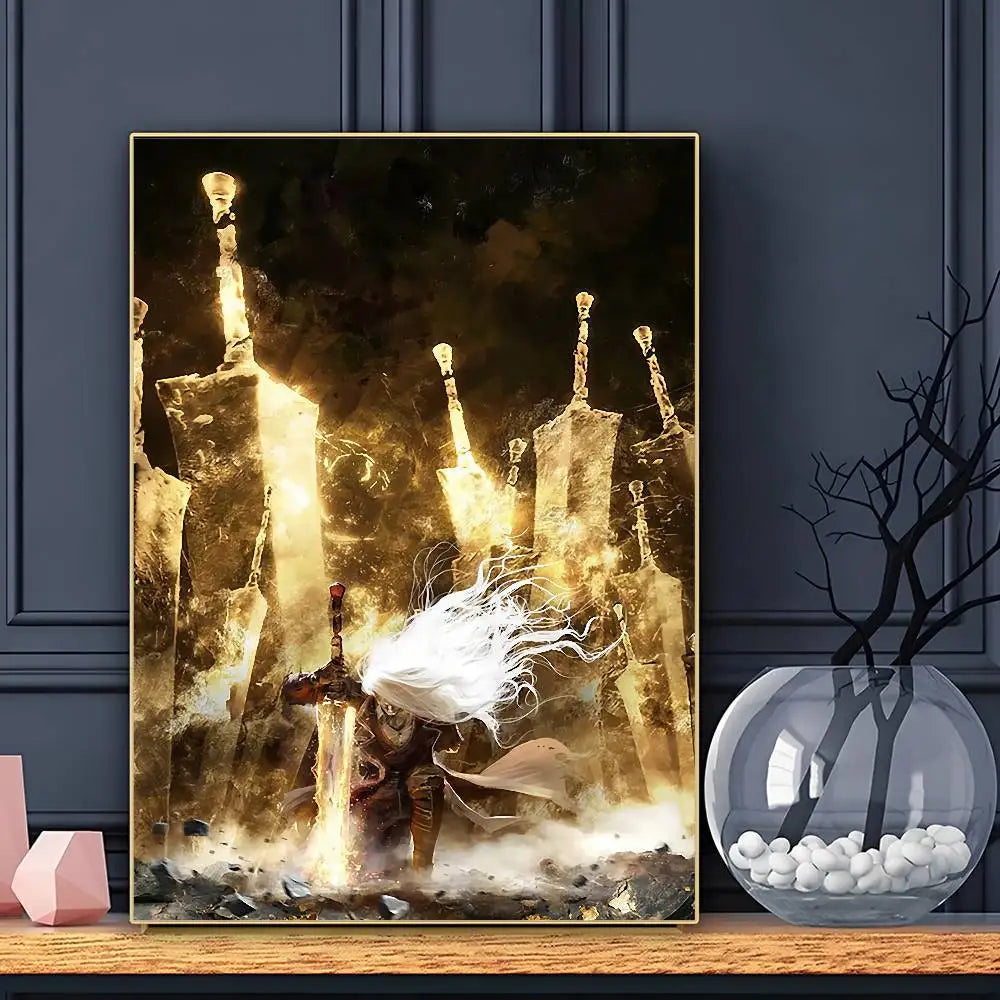 C-Clair O-Obscur E-Expedition 33 Poster Sticky Wall Art Printing Waterproof Home Living Bed Room Bar Aesthetic Decor