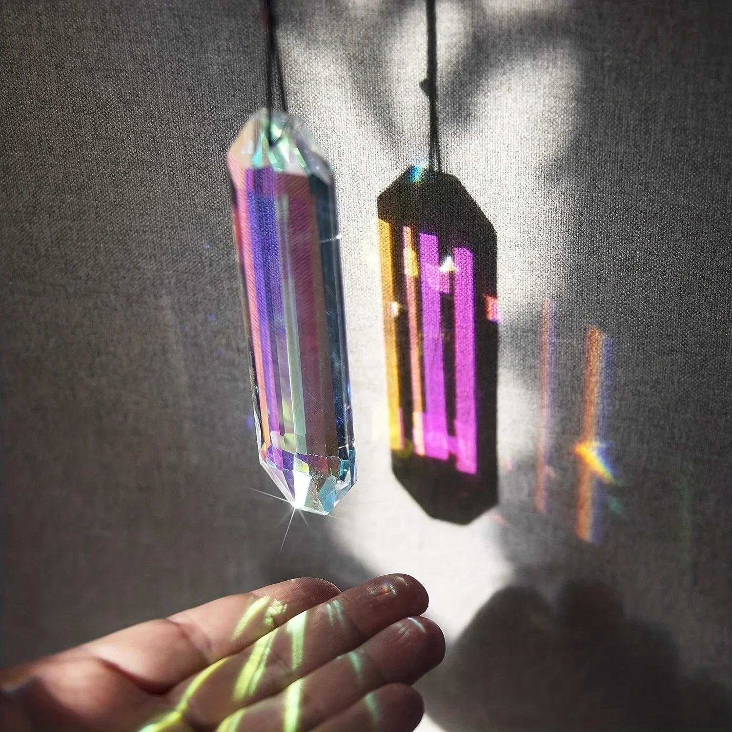 2pcs 12mm Crystal Sun Catchers Wedding Decor Home Wedding Party Decoration Ornament