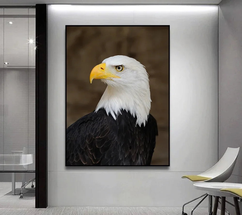 Modern Simple Wall Art Animal Eagle Roc Spreading Wings HD Canvas Print Poster Home Living Room Bedroom Decorative Painting