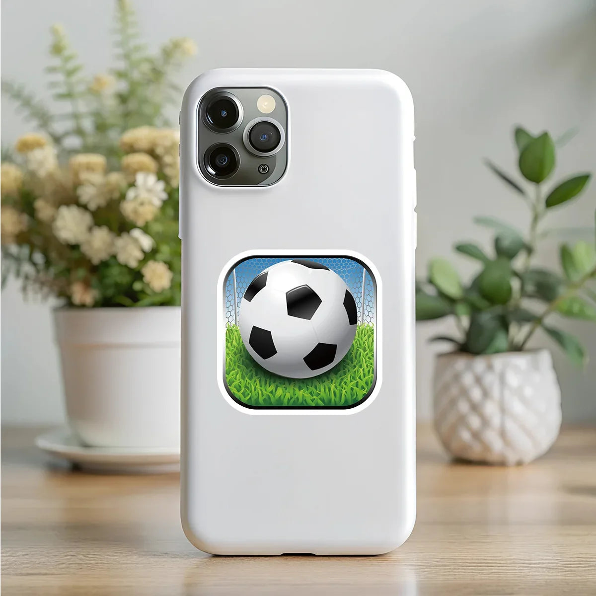 50/100PCS Football Graffiti Stickers Sports Ball Waterproof Decorative Stickers Creative Football Stationery Stickers