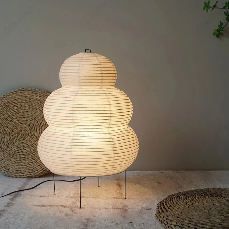 Creative Atmosphere LED Rice Paper Floor Lamp E27 Home Living Room Bedroom Dining Room Decoration Lighting Fixtures