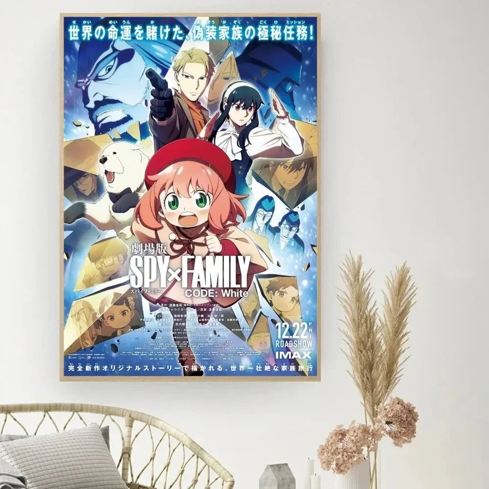 Classic Retro Wall Art, Anime 