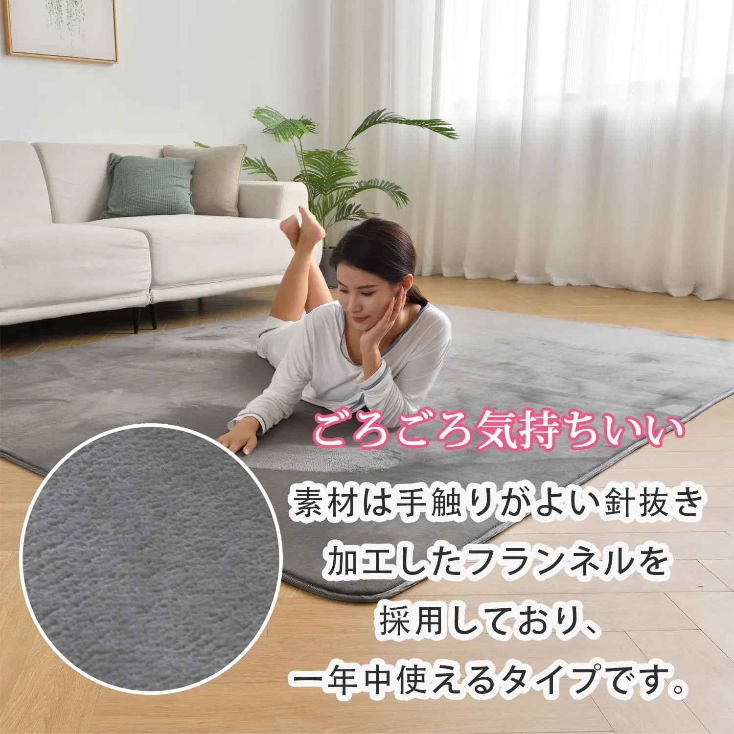 VIKAMA Coral rugs, non-slip low ammunition bedroom living room floor heating in children's room dorm, home decor, electric hot carpet