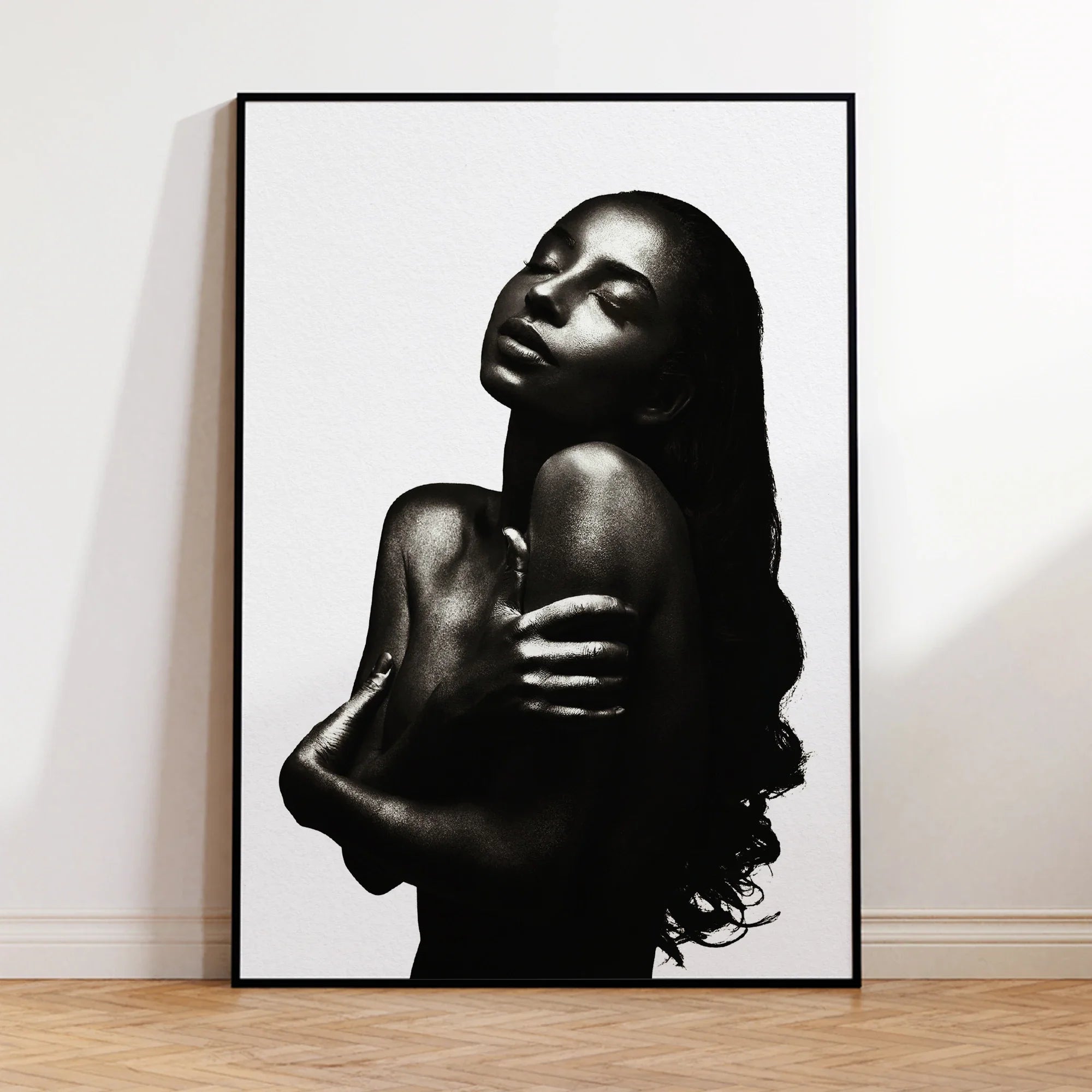 Modern Trendy Retro Sade Music Black And White Musician Prints Canvas Painting Poster Picture For Bar Living Room Home Decor