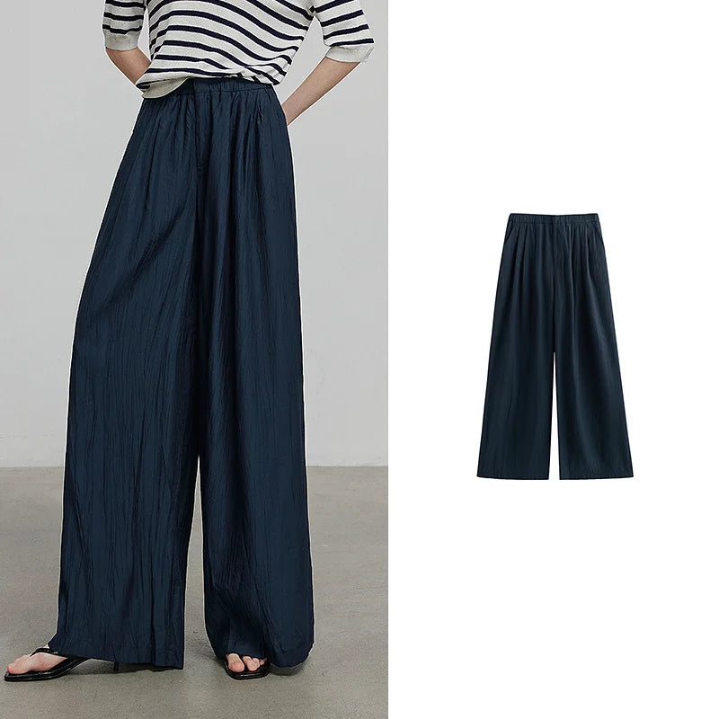 TOYOUTH Women Casual Pants 2025 Summer New Long Pants 8527002