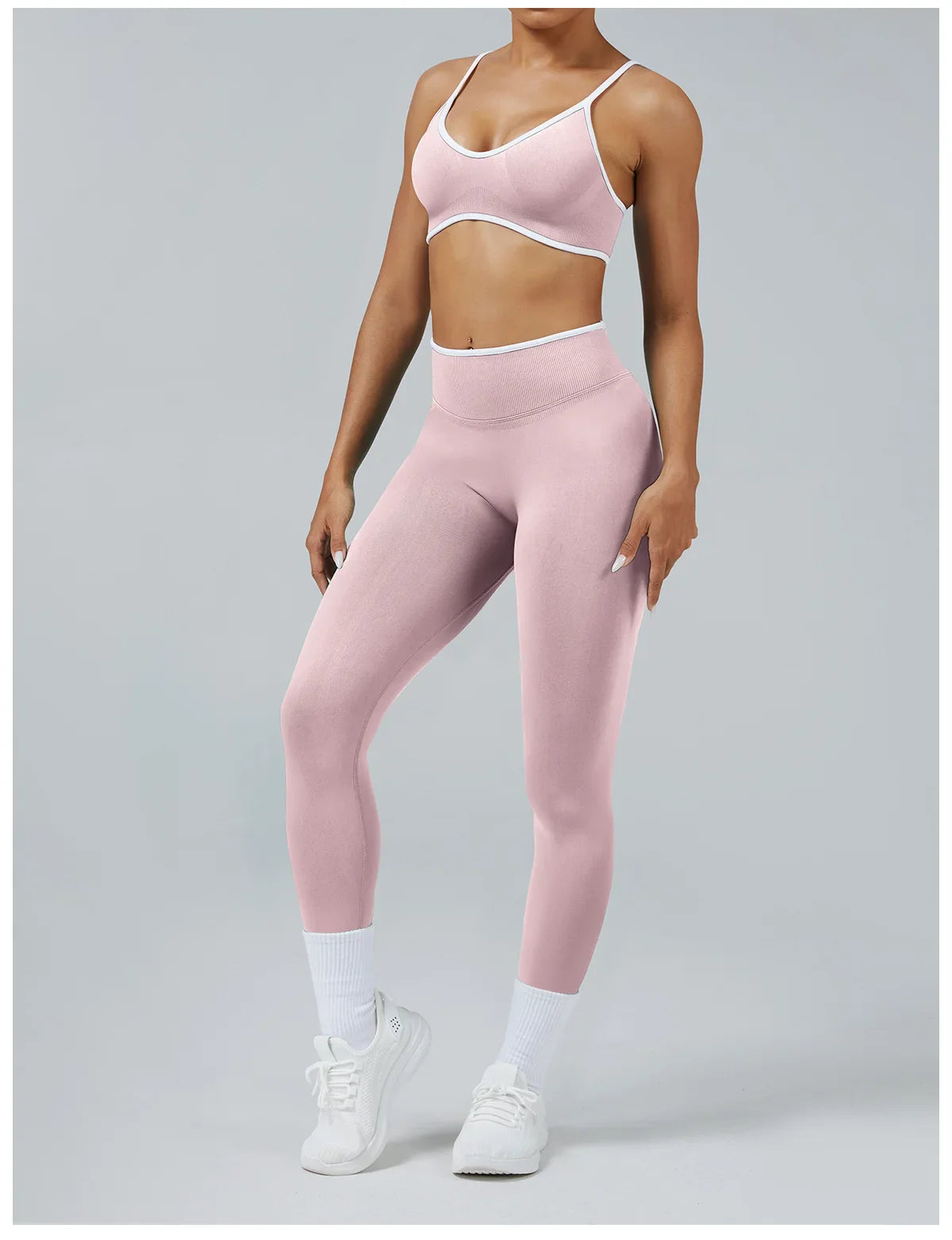 Women's Color Block Sports Bra Racerback Breathable Moisture-Wicking Workout Gym Fitness Yoga Running High Impact Support Active