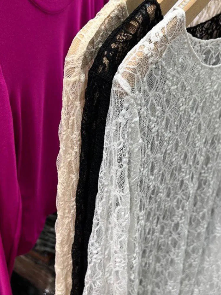 Women Long-sleeved Sexy Slim Fitting Underwear Trend in Spring Autumn 2025