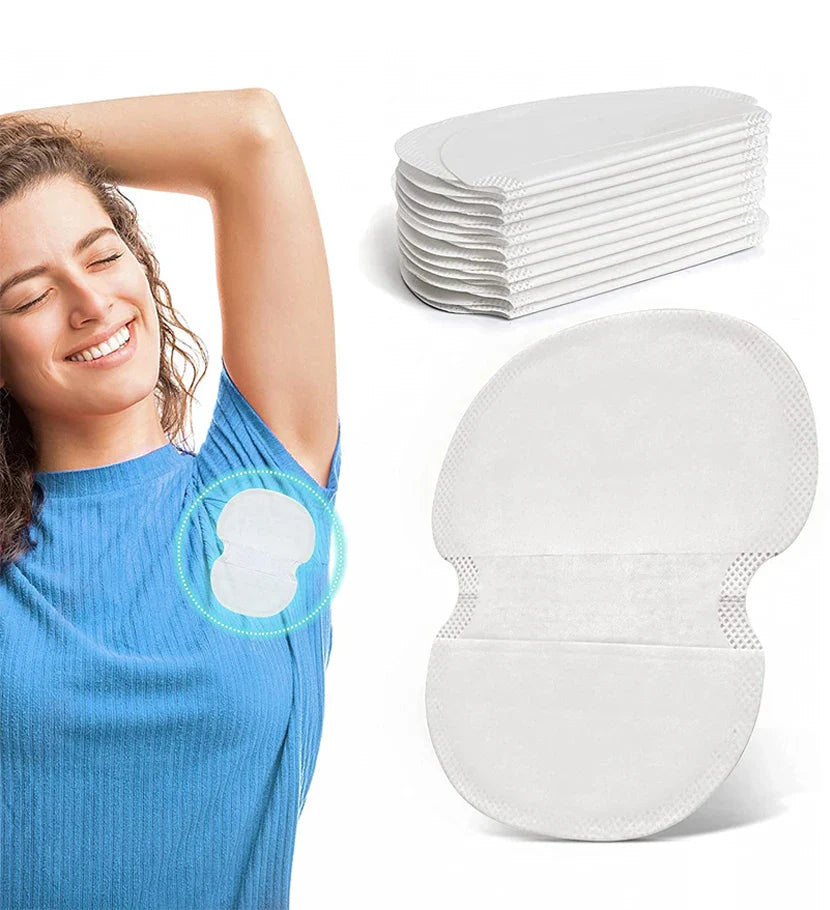 10-100pcs Disposable Sweat-absorbing Patch Summer Deodorant Cotton Pads Underarm Armpit Sweat Unisex Pad Dress Disposable Shield