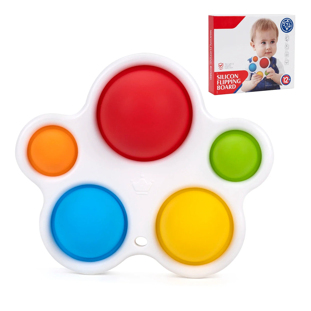 Baby Finger Toys Infant Montessori Colorful Sensory Toys Anti Stress Relief Toys Early Education Intensive Training Fidget Toys