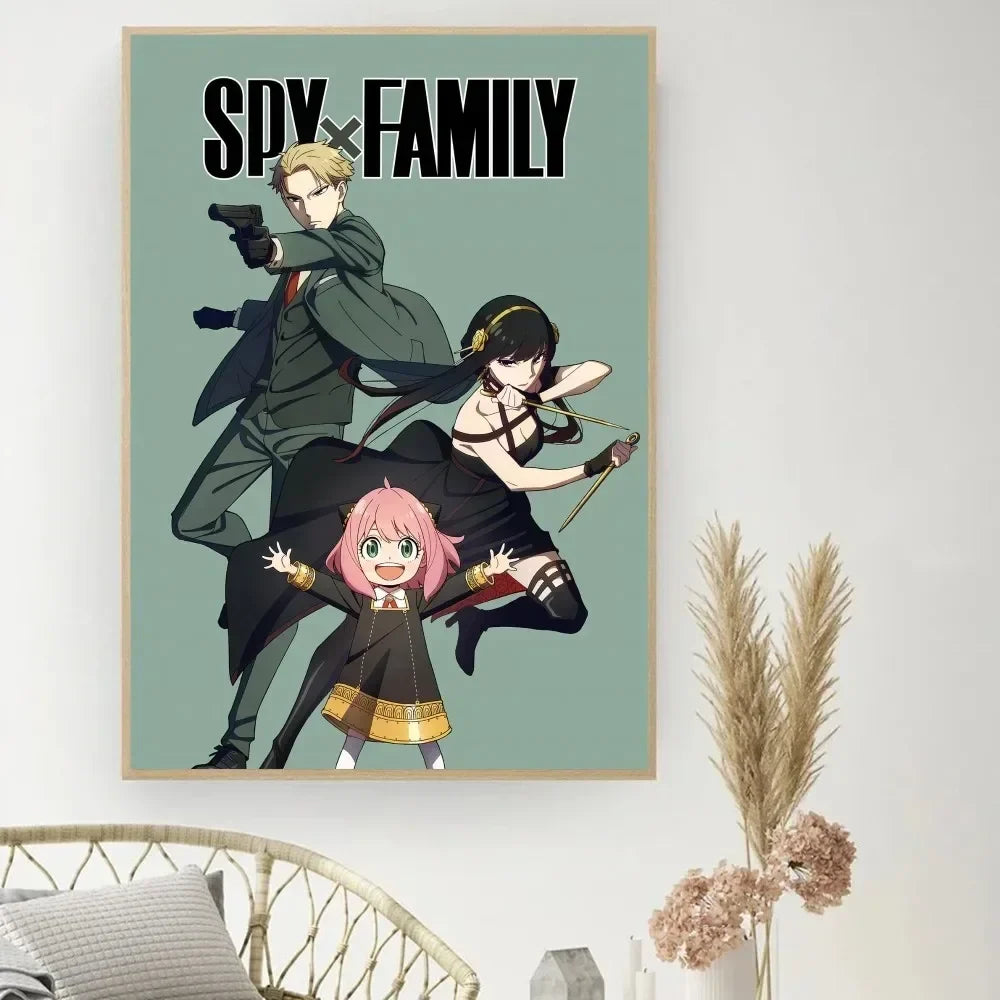 Classic Retro Wall Art, Anime 