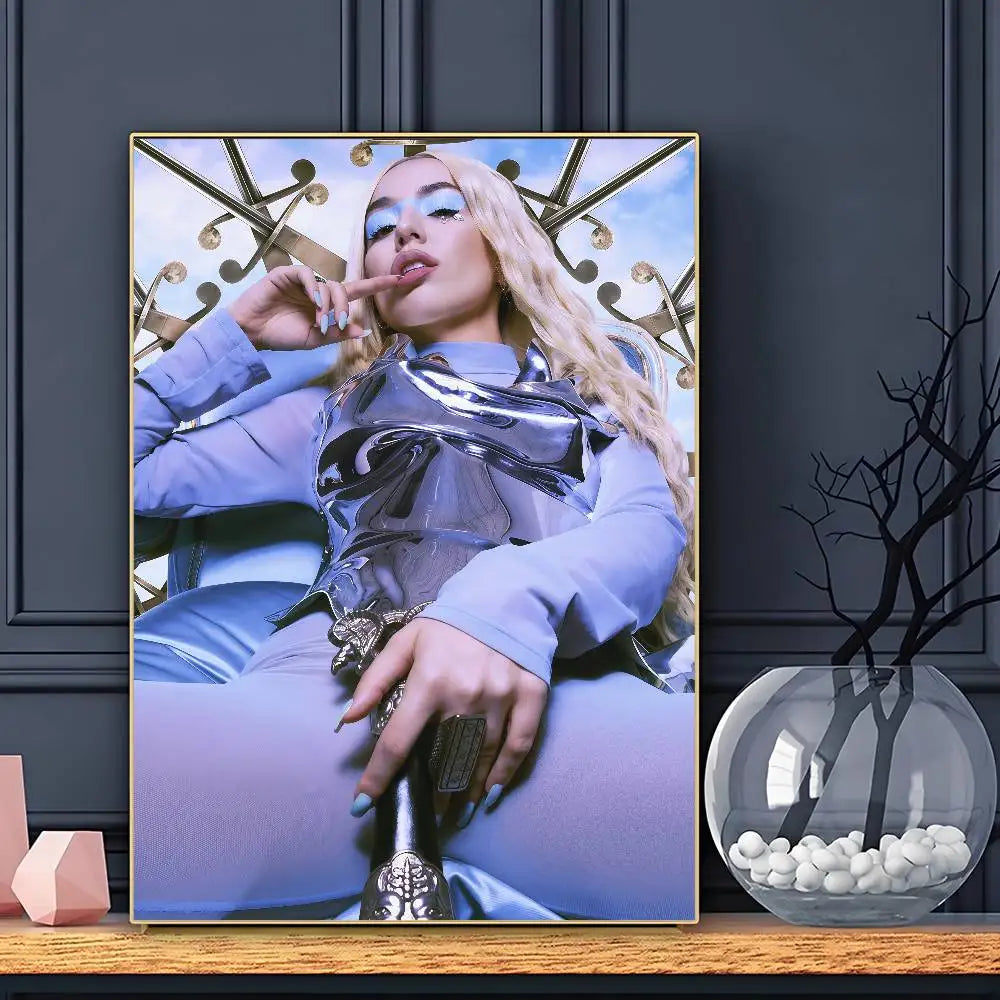 Singer Ava Max Don’t Click Play Poster HD Posters Home Room Bar Cafe Decor Wall Art Painting Picture