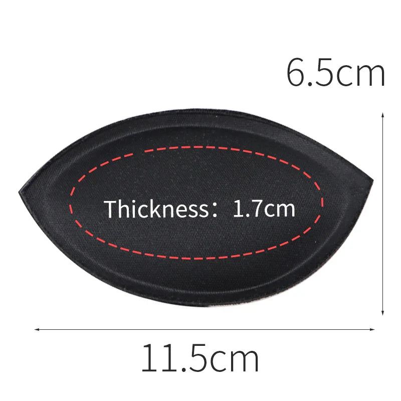 1pair Sponge Inserts In Bra Padded for Swimsuit Breast Push Up Fill Brassiere Breast Patch Pads Women Intimates Accessories
