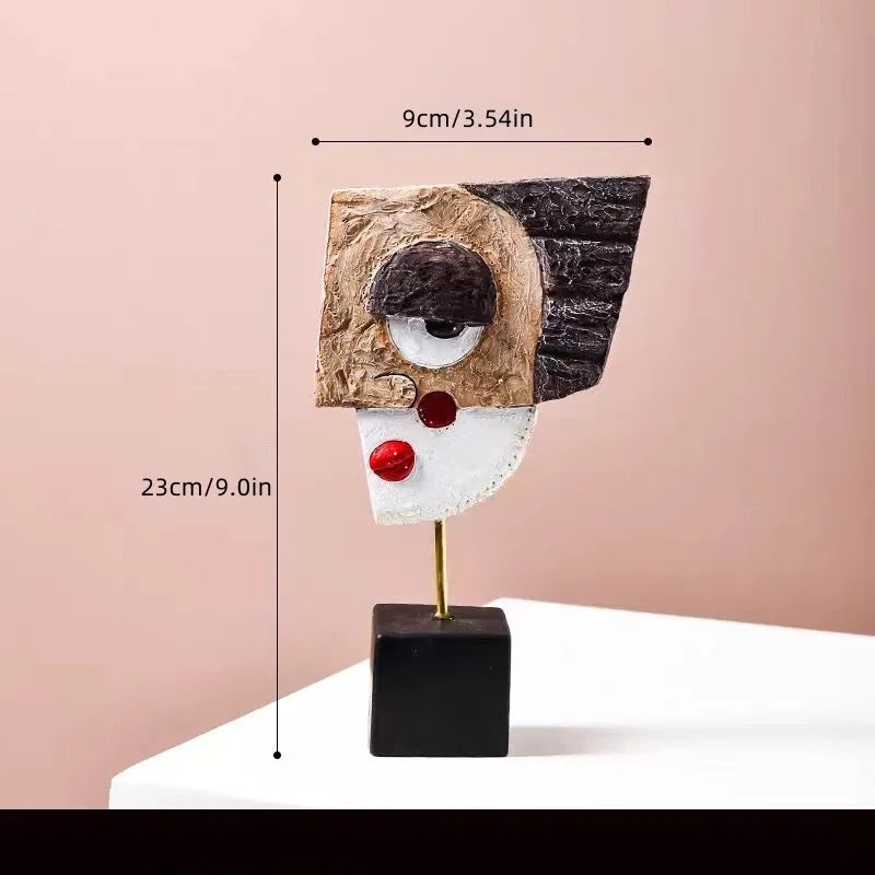 Abstract Figurative Artistic Decorative Piece Creative Style for Living Room TV Cabinet Or Bar High-End Decoration