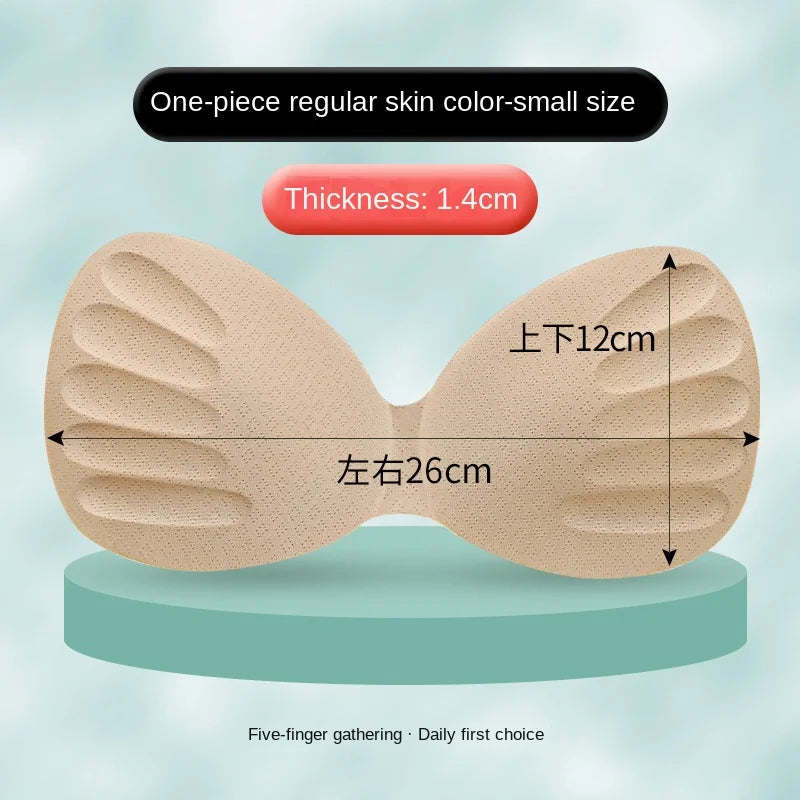 Bra Inserts Chest Pad Soft Bra Enhancer Push Up Chest Padded Bikini Padded  Body-fitted Foam Sponge Swimsuit Padding