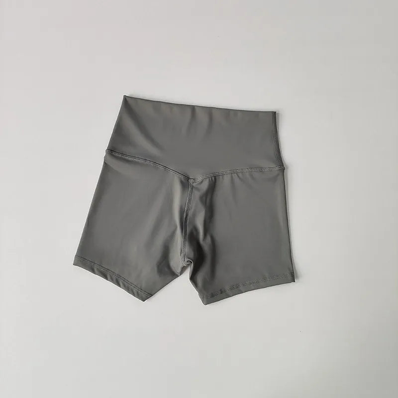 Summer Women's Yoga Shorts High Waist Sport Shorts Fitness Push-Up Tights Booty Short Pants Gym Shorts Cycling Shorts Female
