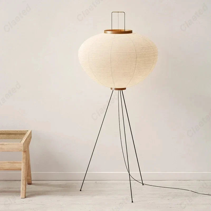 Creative Atmosphere LED Rice Paper Floor Lamp E27 Home Living Room Bedroom Dining Room Decoration Lighting Fixtures