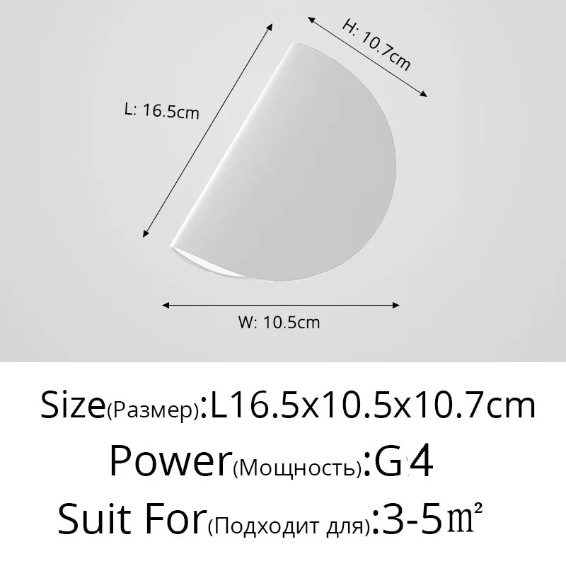 Fontana Arte Lo LED Italian Designer Rotating Wall Lamp Modern Art Creative Exhibition Hall Wall Lamp Bedroom Bedside Lamp