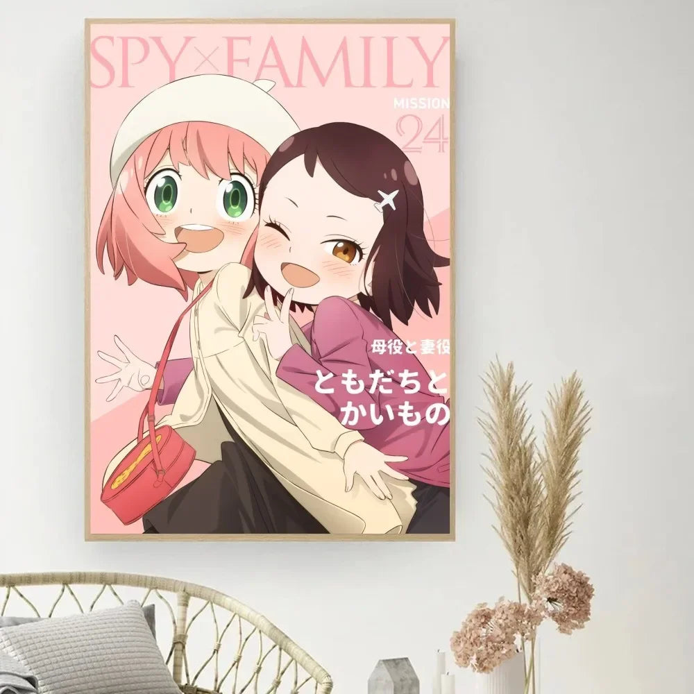 Classic Retro Wall Art, Anime 