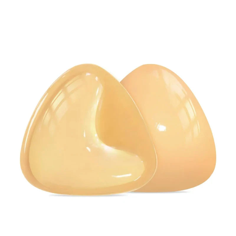 Double-Sided Sticky Bra Pads Women Summer Ultra Instant Push Up Bra Pads Reusable Padded Inserts Strapless Lift For Swimsuit