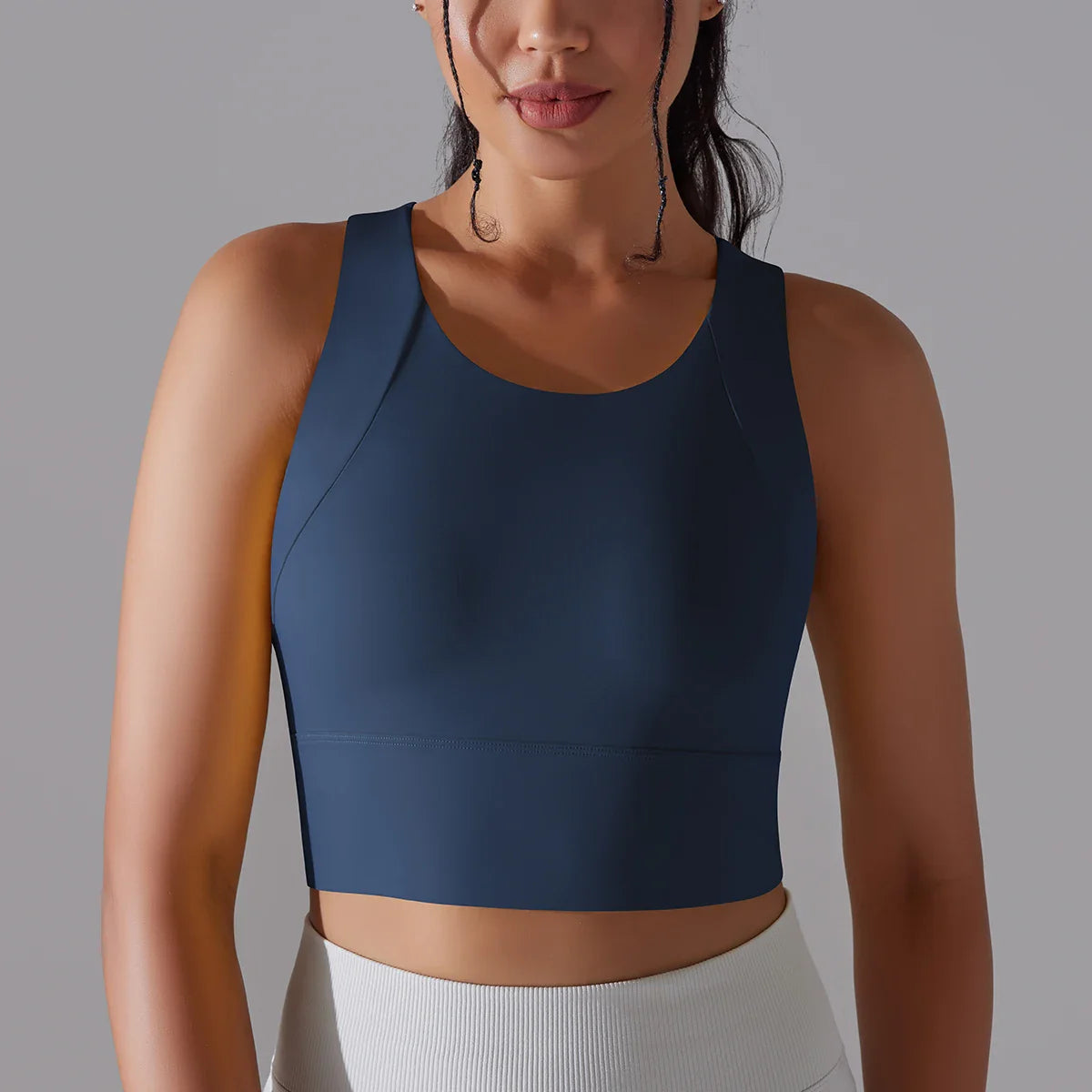 Nylon Sexy Women's Sports Bra Top Women Tight Elastic Gym Sport Yoga Bras Crop Top Yoga Clothes Stretch Women Sports Underwear
